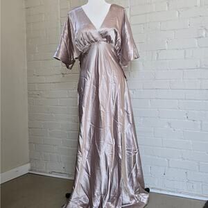 birdy grey jesse dress | Dresses | Womens Birdy Grey Satin Kimono In Cabernet USW212024MonDay